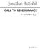 Jonathan Battishill: Call To Remembrance: SATB: Vocal Score