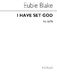 Eubie Blake: I Have Set God Always Before Me: SATB: Vocal Score