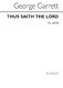 Thus Saith The Lord: Mixed Choir: Single Sheet