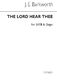 The Lord Hear Thee: SATB: Single Sheet