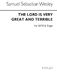 Samuel Wesley: The Lord Is My Shepherd: SATB: Vocal Score