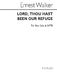 Ernest Walker: Lord  Thou Hast Been Our Refuge: SATB: Vocal Score