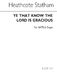 Starkey: Ye That Know The Lord Is Gracious: SATB: Vocal Score