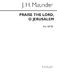 John Henry  Maunder: Praise The Lord  O Jerusalem: SATB: Vocal Score