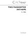 Trayter: Trevor Two Passiontide Anthems Ssaa: SSAA: Vocal Score