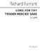 Richard Farrant: Lord  For Thy Tender Mercies' Sake: SATB: Vocal Score
