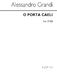 Alessandro Grandi: O Porta Caeli: SATB: Vocal Score