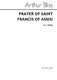 Arthur Bliss: Prayer Of Saint Francis Of Assisi: SSAA: Vocal Score