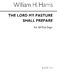 Sir William Henry Harris: Lord Pasture Shall Prepare: SATB: Vocal Score