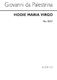 Giovanni Palestrina: Hodie Maria Virgo: SAT: Vocal Score