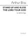 Arthur Bliss: Stand Up And Bless The Lord: SATB: Vocal Score