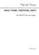 Martin Shaw: Hail Thee Festival Day: Mixed Choir: Vocal Score