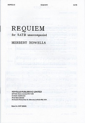 Herbert Howells: Requiem: SATB: Vocal Score