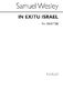 Samuel Wesley: In Exitu Israel: SATB: Vocal Score