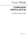 Trevor Webb: Communion Service (Rite B): SATB: Vocal Score