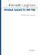 Kenneth Leighton: Missa Sancti Petri: SATB: Vocal Score