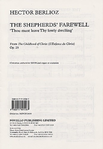 Hector Berlioz: The Shepherds' Farewell: SATB: Vocal Score