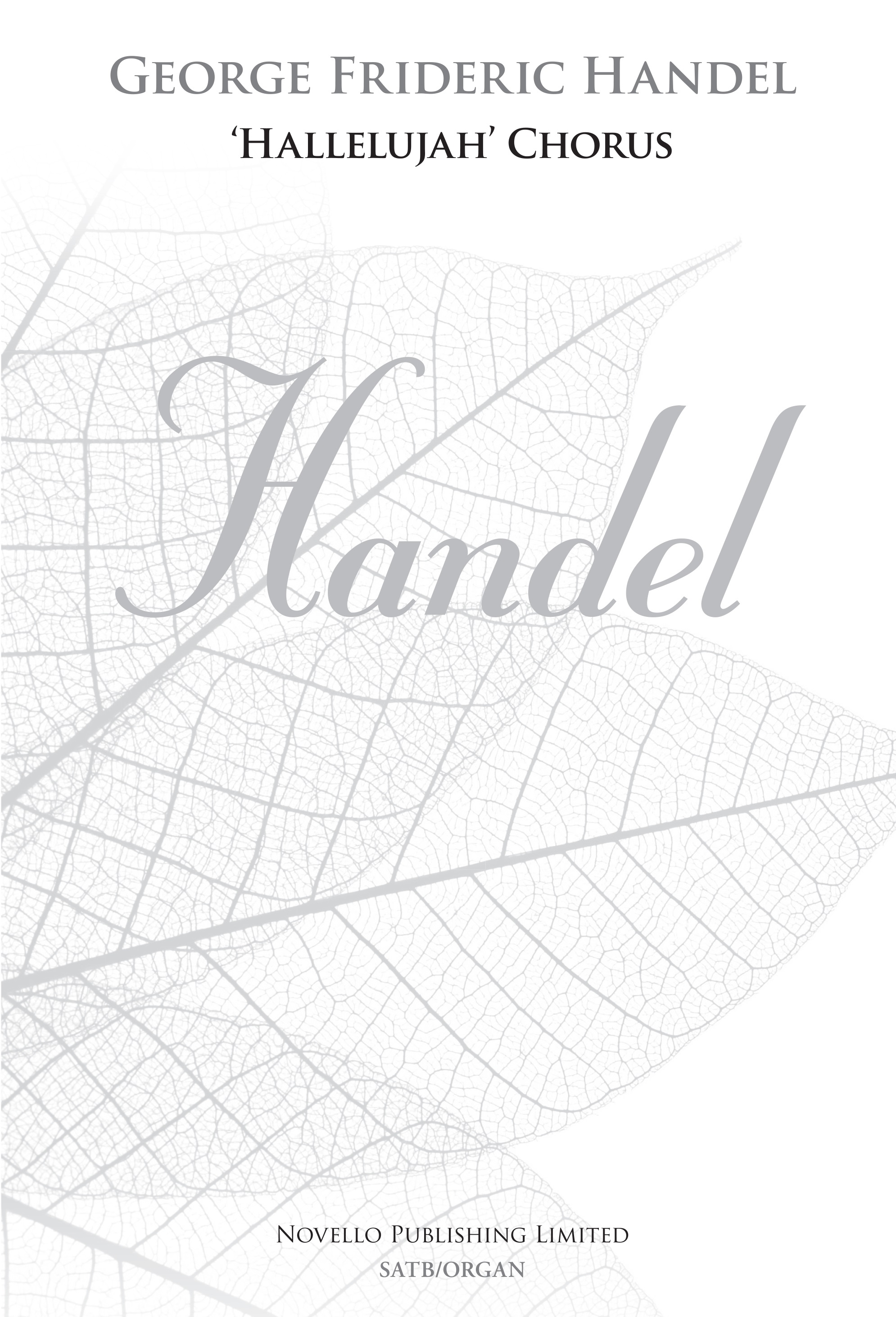 Georg Friedrich Händel: Hallelujah' Chorus (New Engraving): SATB: Vocal Score