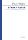 Paul Mealor: Stabat Mater: Soprano & SATB: Vocal Score