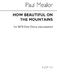 Paul Mealor: How Beautiful On The Mountains: SATB: Vocal Score