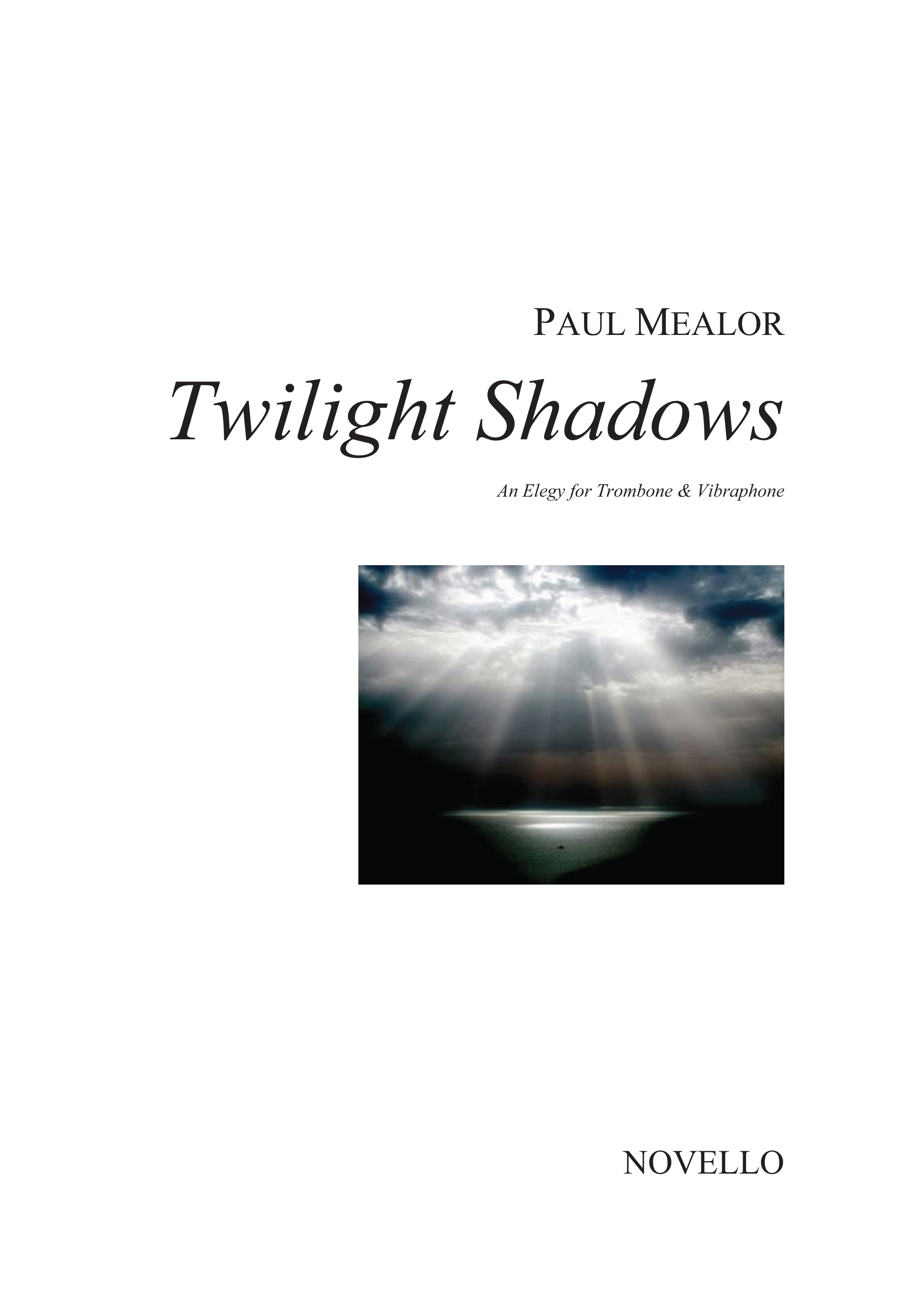 Paul Mealor: Twilight Shadows: Trombone: Score and Parts