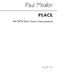 Paul Mealor: Paul Mealor: Peace: SATB: Vocal Score