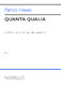 Patrick Hawes: Quanta Qualia (Alto saxophone part): Mixed Choir: Part