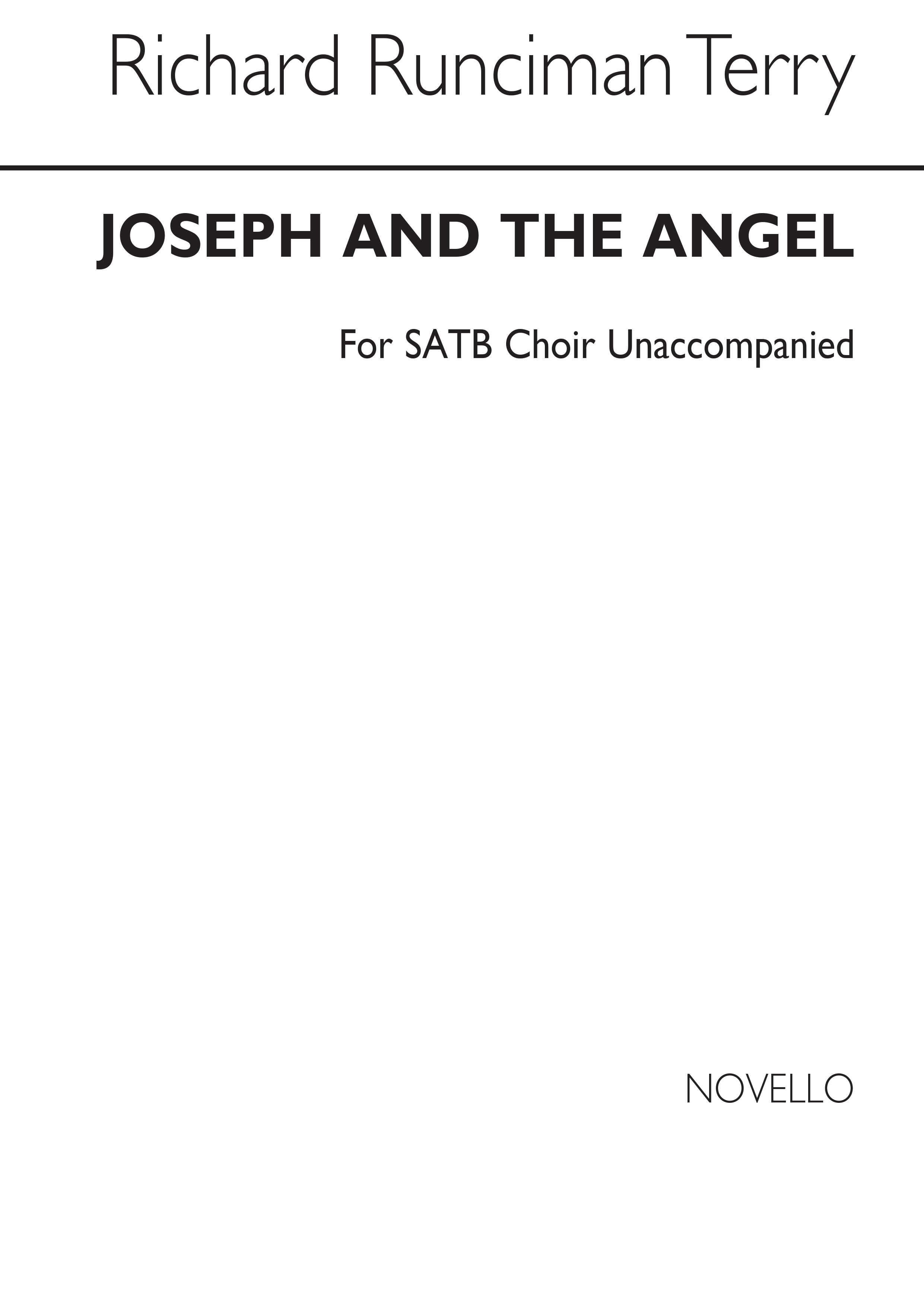 R. R. Terry: Joseph And The Angel: SATB: Vocal Score