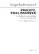 Sergei Rachmaninov: Priidite  poklonimsya: SATB: Vocal Score