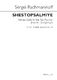Sergei Rachmaninov: Shestopsalmiye: SATB: Vocal Score