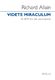 Richard Allain: Videte miraculum: SATB: Vocal Score