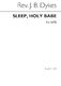 Dykes: Sleep Holy Babe: SATB: Vocal Score