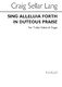 Sing Alleluia Forth In Duteous Praise: Organ Accompaniment: Vocal Score