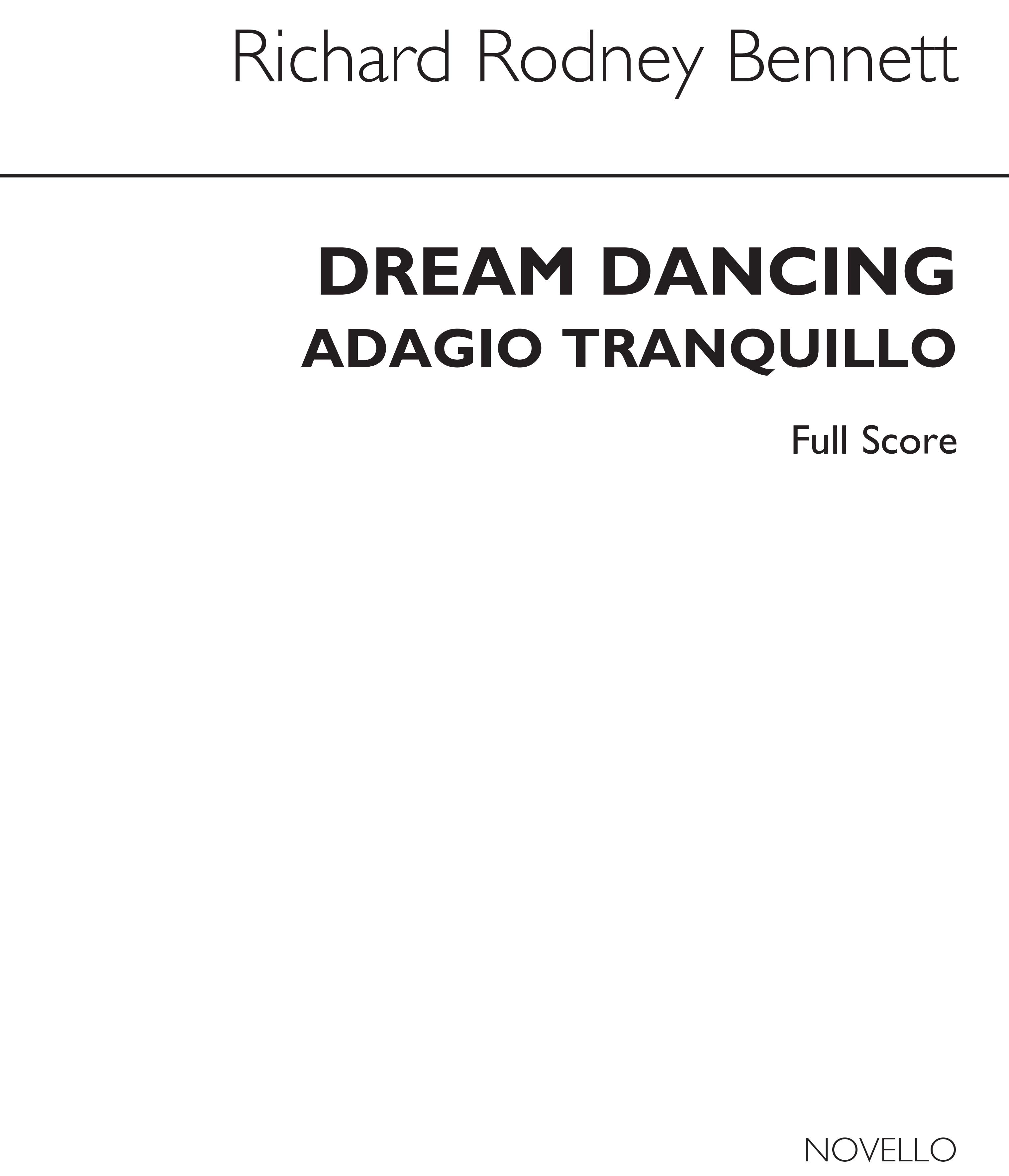 Richard Rodney Bennett: Dream Dancing - 1st Movement: Chamber Ensemble: Score