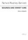 Richard Rodney Bennett: Sounds And Sweet Aires: Chamber Ensemble: Score and