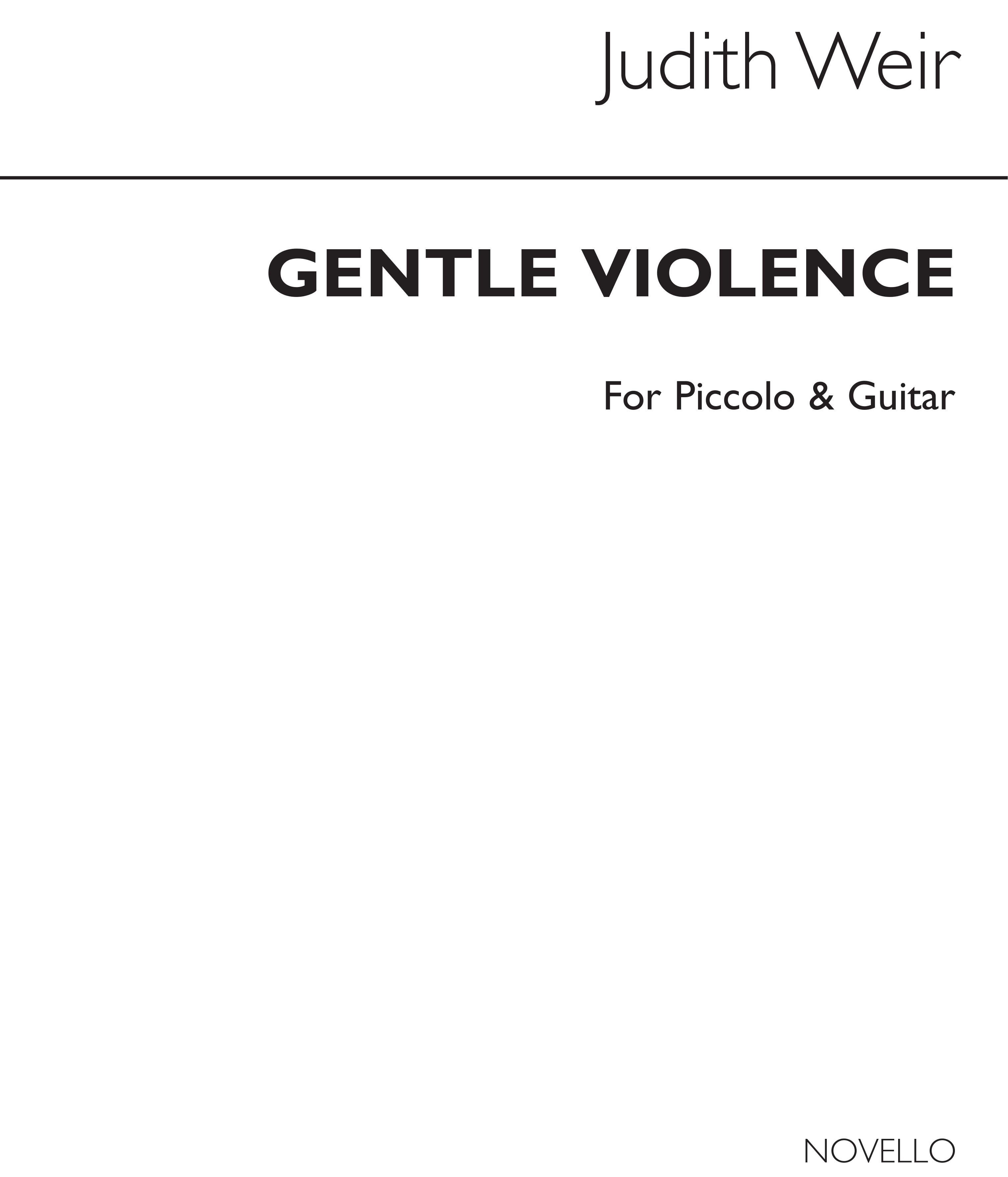 Judith Weir: Gentle Violence: Piccolo: Instrumental Work