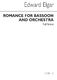 Edward Elgar: Romance For Bassoon And Orchestra: Bassoon: Score