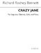 Richard Rodney Bennett: Crazy Jane: Soprano: Instrumental Work