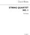 David Blake: String Quartet No.1 Full Score: String Quartet: Score
