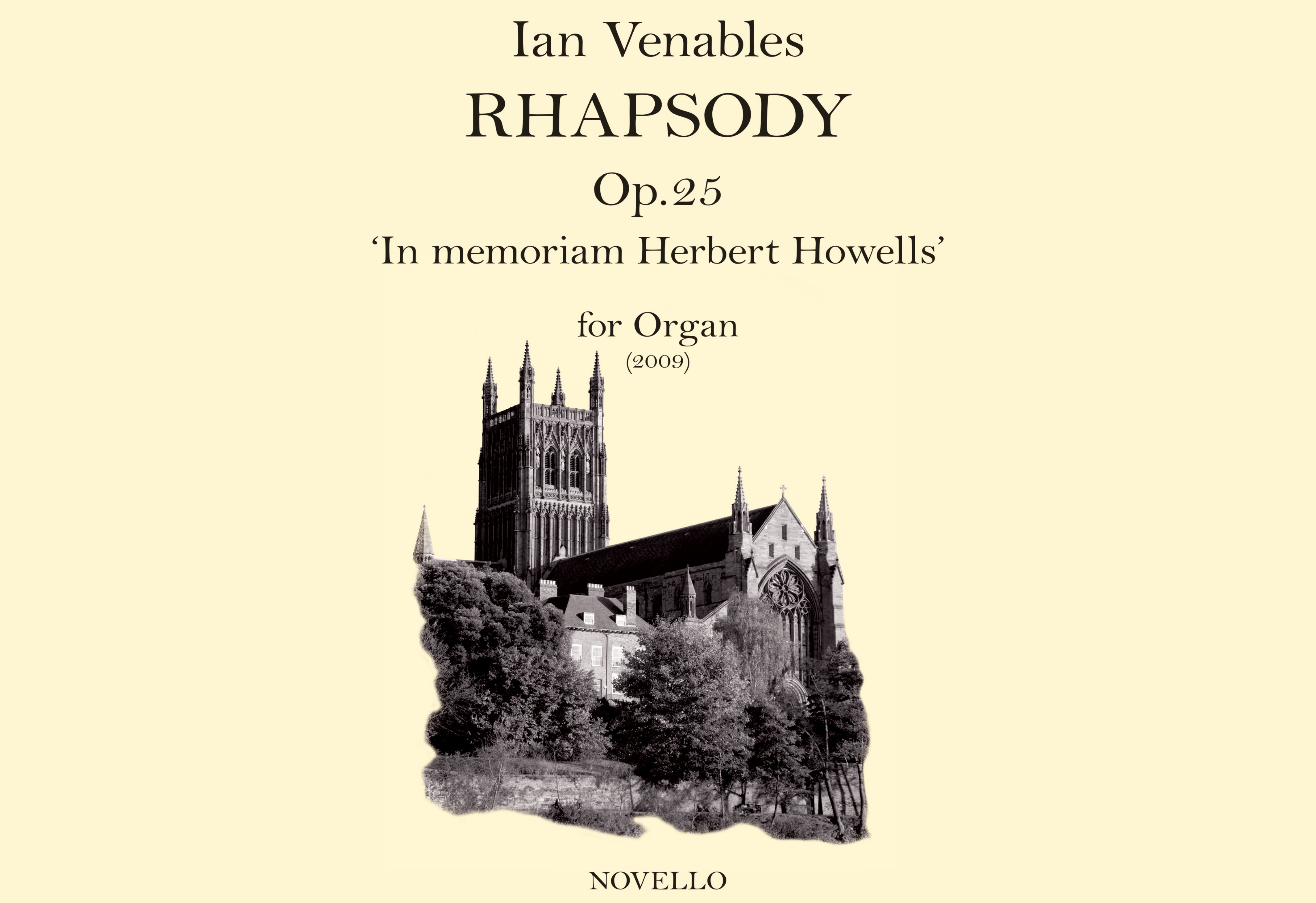 Ian Venables: Rhapsody Op.25 - 'In Memoriam Herbert Howells': Organ: