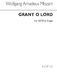 Wolfgang Amadeus Mozart: Grant O Lord (Arranged By G Holden): SATB: Vocal Score