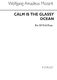 Wolfgang Amadeus Mozart: Calm Is The Glassy Ocean: SATB: Vocal Score