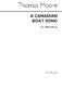 Thomas Moore: Canadian Boat Song: Mixed Choir: Vocal Score