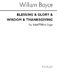 William Boyce: Blessing And Glory And Wisdom And Thanksgiving: SATB: Vocal Score