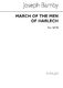 Joseph Barnby: March Of The Men Of Harlech: SATB: Vocal Score