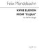 Felix Mendelssohn Bartholdy: Kyrie Eleison (From Elijah): SATB: Vocal Score
