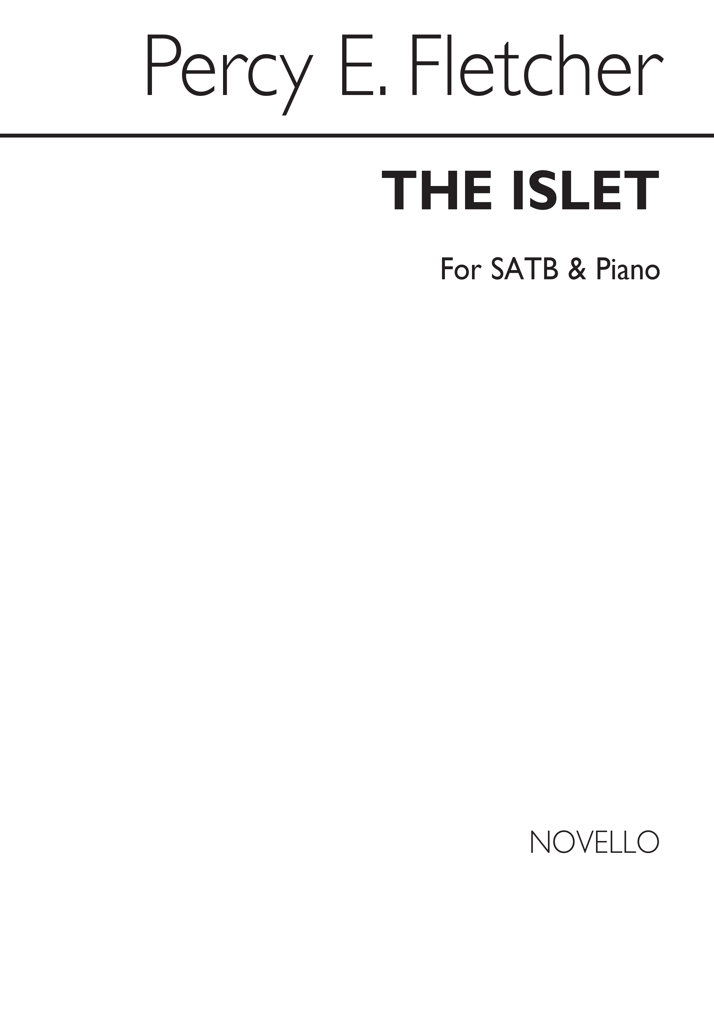 Percy E. Fletcher: The Islet: SATB: Vocal Score