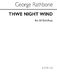 George Rathbone: The Night Wind: SATB: Vocal Score