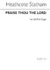 Heathcote Statham: Praise Thou The Lord: SATB: Vocal Score
