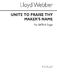 William Lloyd Webber: Unite To Praise Thy Maker's Name: SATB: Vocal Score